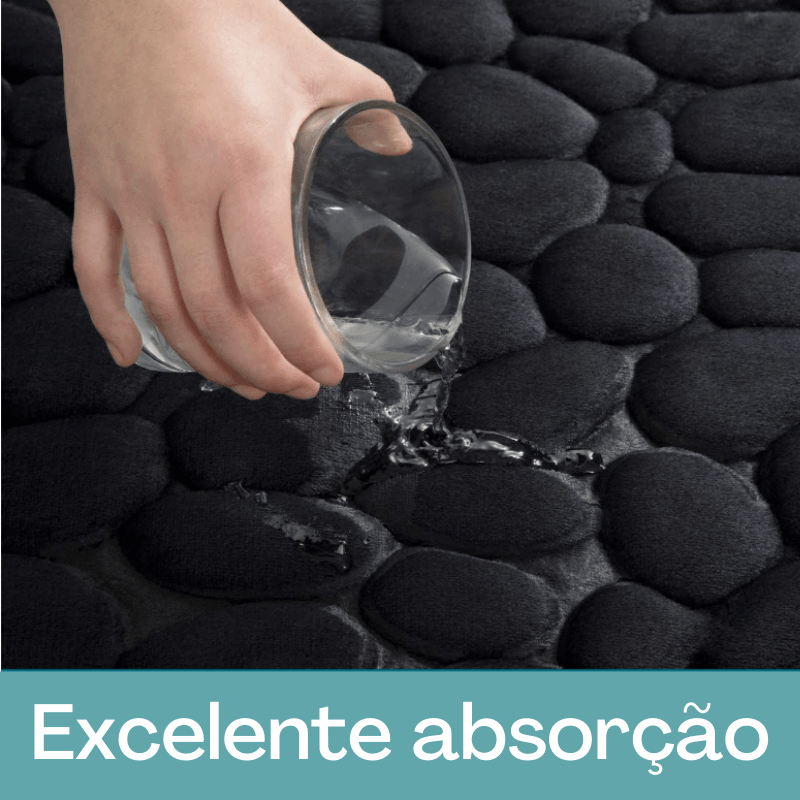 Tapete antiderrapante e ultra absorvente para banheiro - Imagem 2