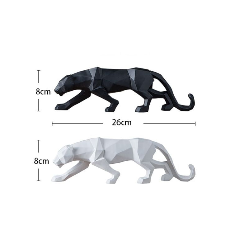 Escultura Decorativa Pantera - Imagem 10