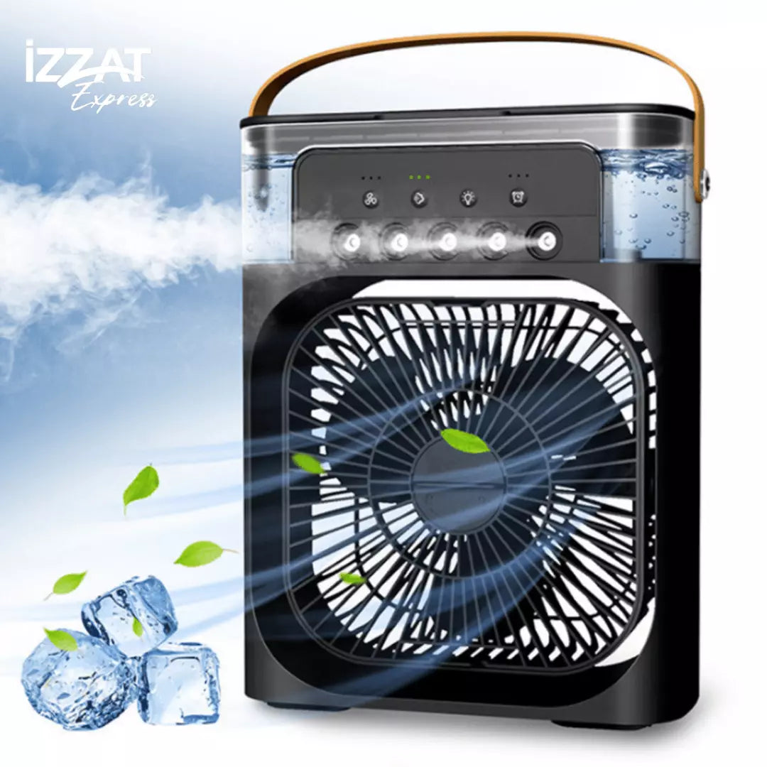 Mini Climatizador De Ar c/ Reservatorio Para Água e Gelo - Tazzi - Imagem 8