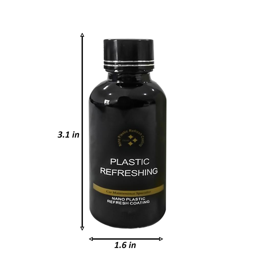 Cera Revitalizadora NanoPlastic - Kit Completo - Restaura Plástico, Borracha e Couros - Imagem 4