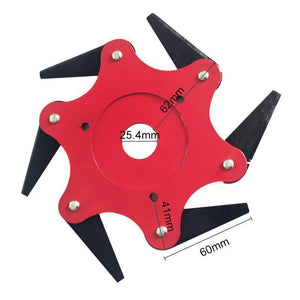 Disco de Corte para Roçadeira Universal com 6 Lâminas - Disco Premium - Imagem 6