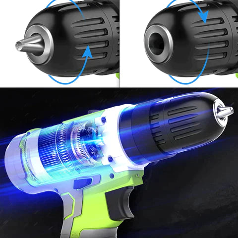 Furadeira Elétrica Portátil Recarregável - PowerDrill - Imagem 2