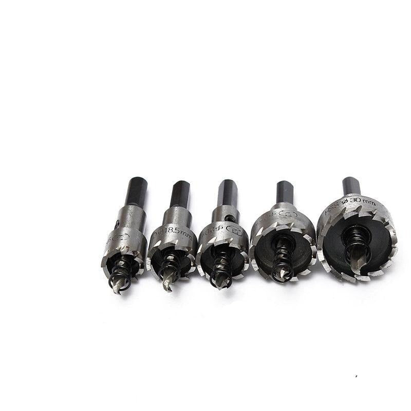 Kit 5 Brocas Serra Copo Titânio Binox para Ferro Aço Metal - Imagem 6