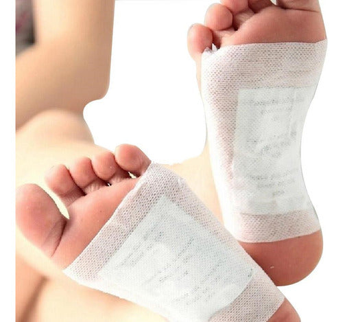 Kit 10 Almofadas Adesivo Eliminador Toxinas Detox Pé Natur - Imagem 5
