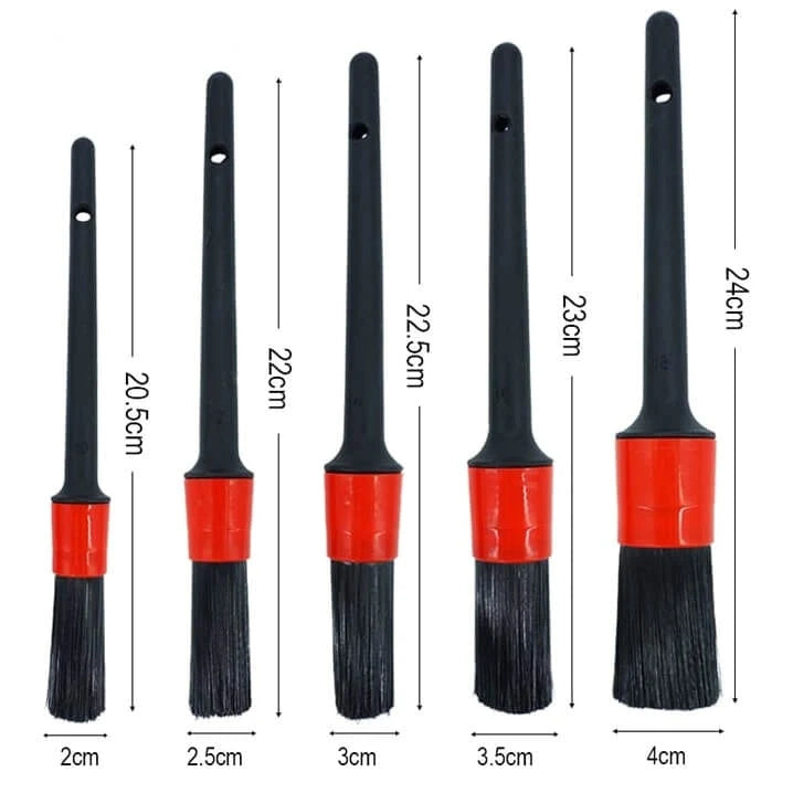 Kit Escovas para Higienização Automotiva Profissional - Imagem 2