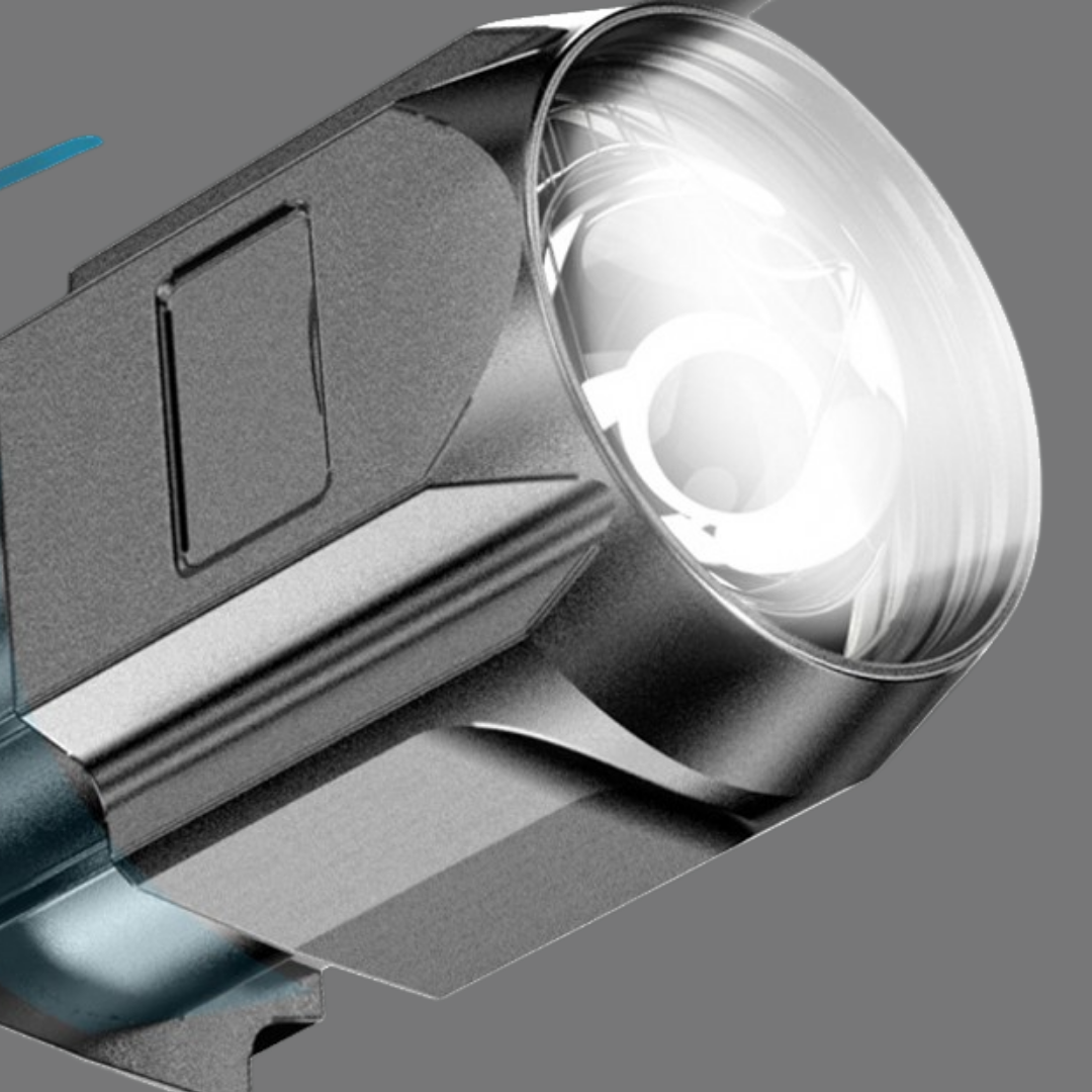 Lanterna Tática Portátil Led Recarregável USB Super Potente - Imagem 4