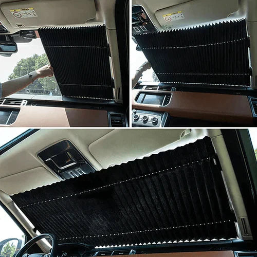 Protetor Solar Automotivo Retrátil com Proteção UV - SolarShield - Imagem 2