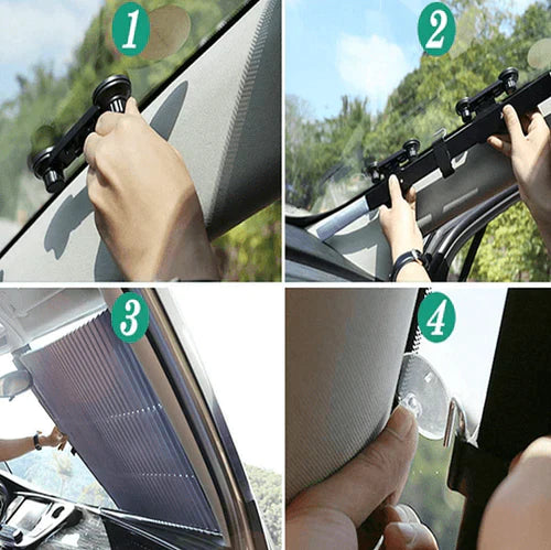 Protetor Solar Automotivo Retrátil com Proteção UV - SolarShield - Imagem 6