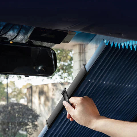 Protetor Solar Automotivo Retrátil com Proteção UV - SolarShield - Imagem 4