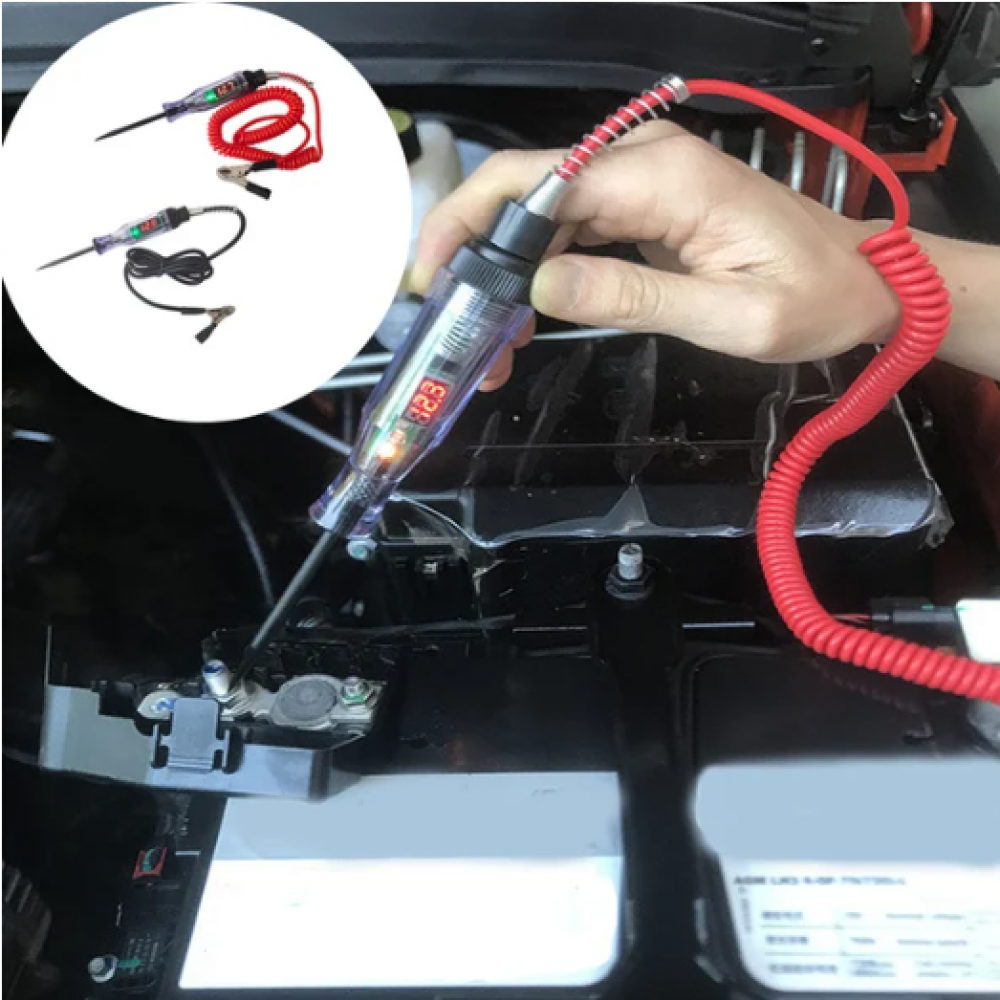 Testador de Circuito com Sonda de Aço e Luz Indicadora - Imagem 5