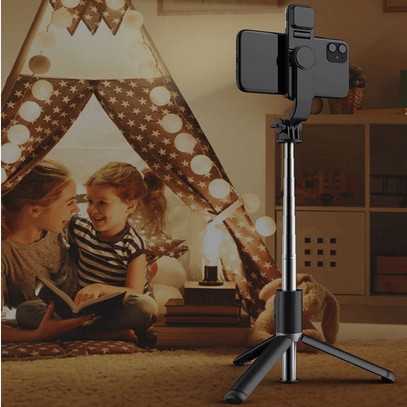 Tripé Para Celular Full Light - Bluetooth, Luz e Controle Remoto - Imagem 9
