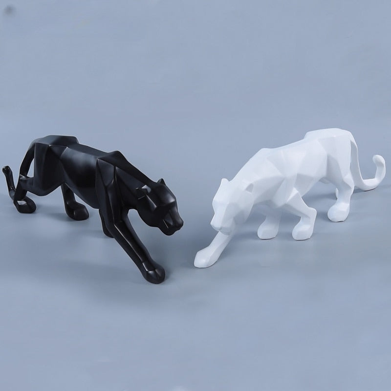 Escultura Decorativa Pantera - Imagem 4