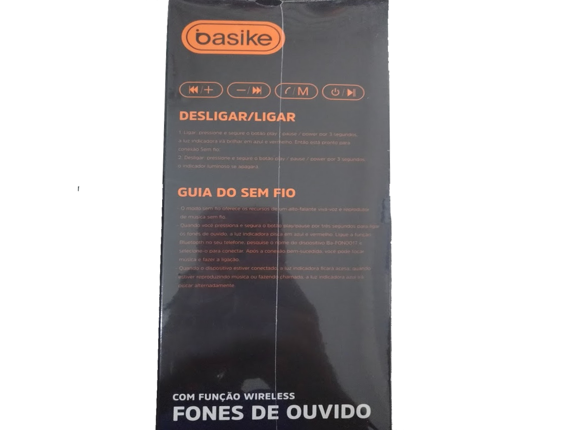 Fones de Ouvido Basike com função SEM FIO Wireless FON-6683 - Imagem 4