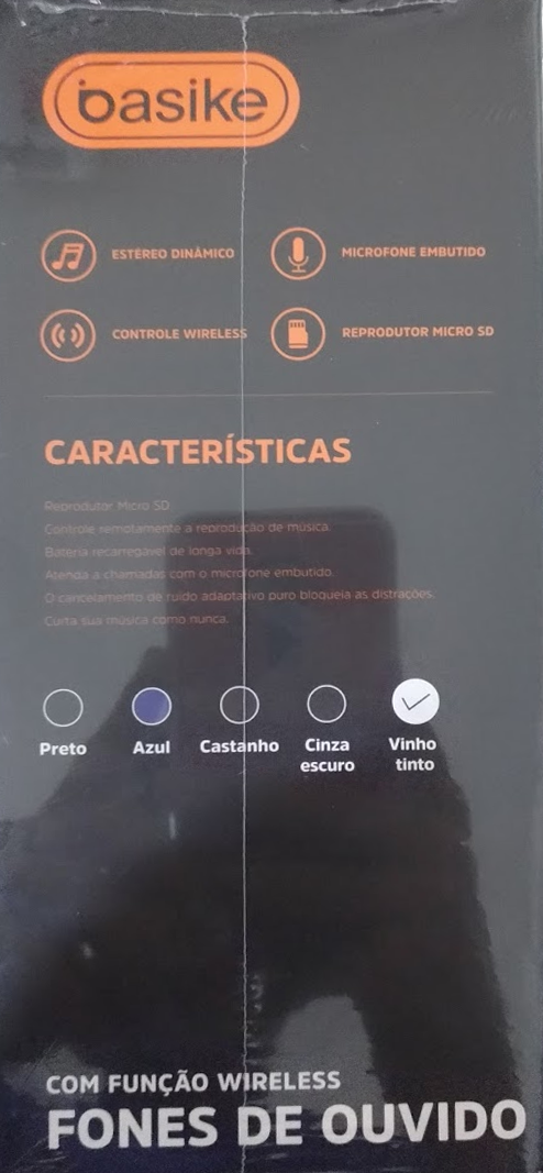 Fones de Ouvido Basike com função SEM FIO Wireless FON-6683 - Imagem 5