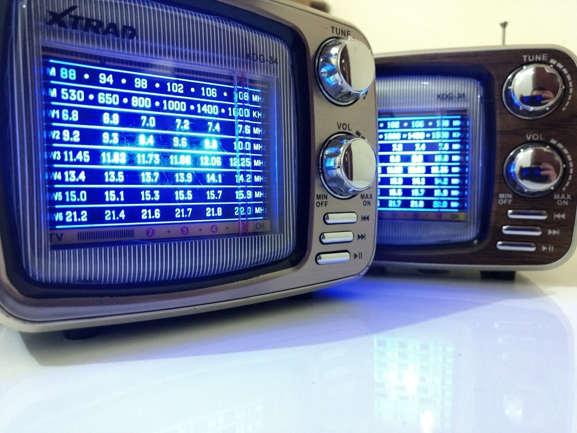 Novo Radio Portátil Bluetooth Recarregável com Alça (XDG-34) - Imagem 3
