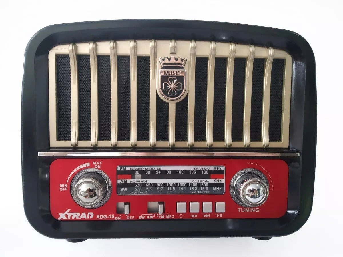 Novo Radio Retrô Inova Rad-8393 Fm/usb/sd - Imagem 2
